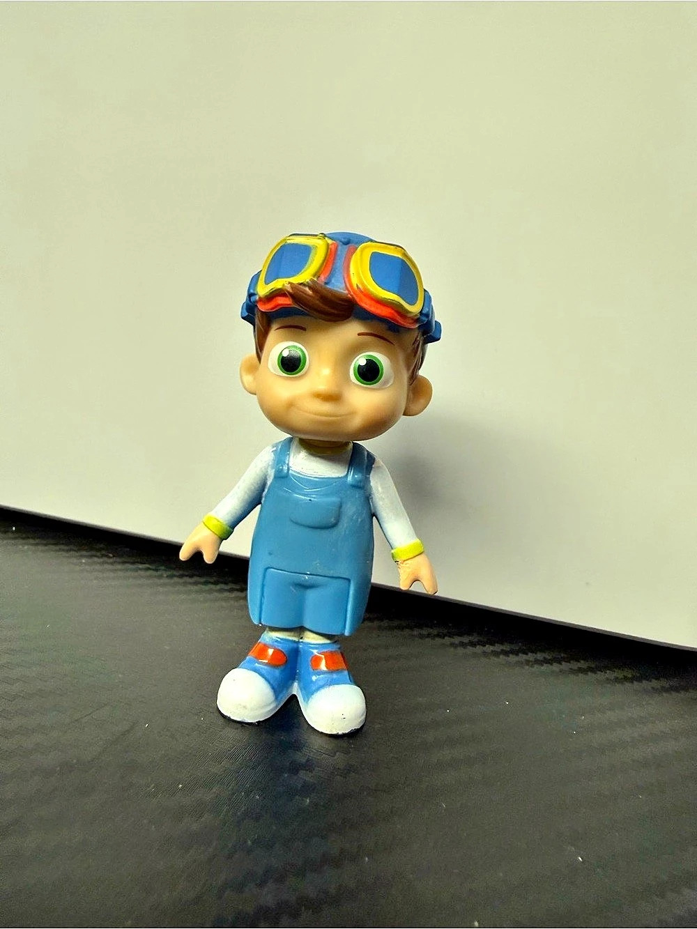 CoComelon Cody Figure Blue Overalls Goggles Toy